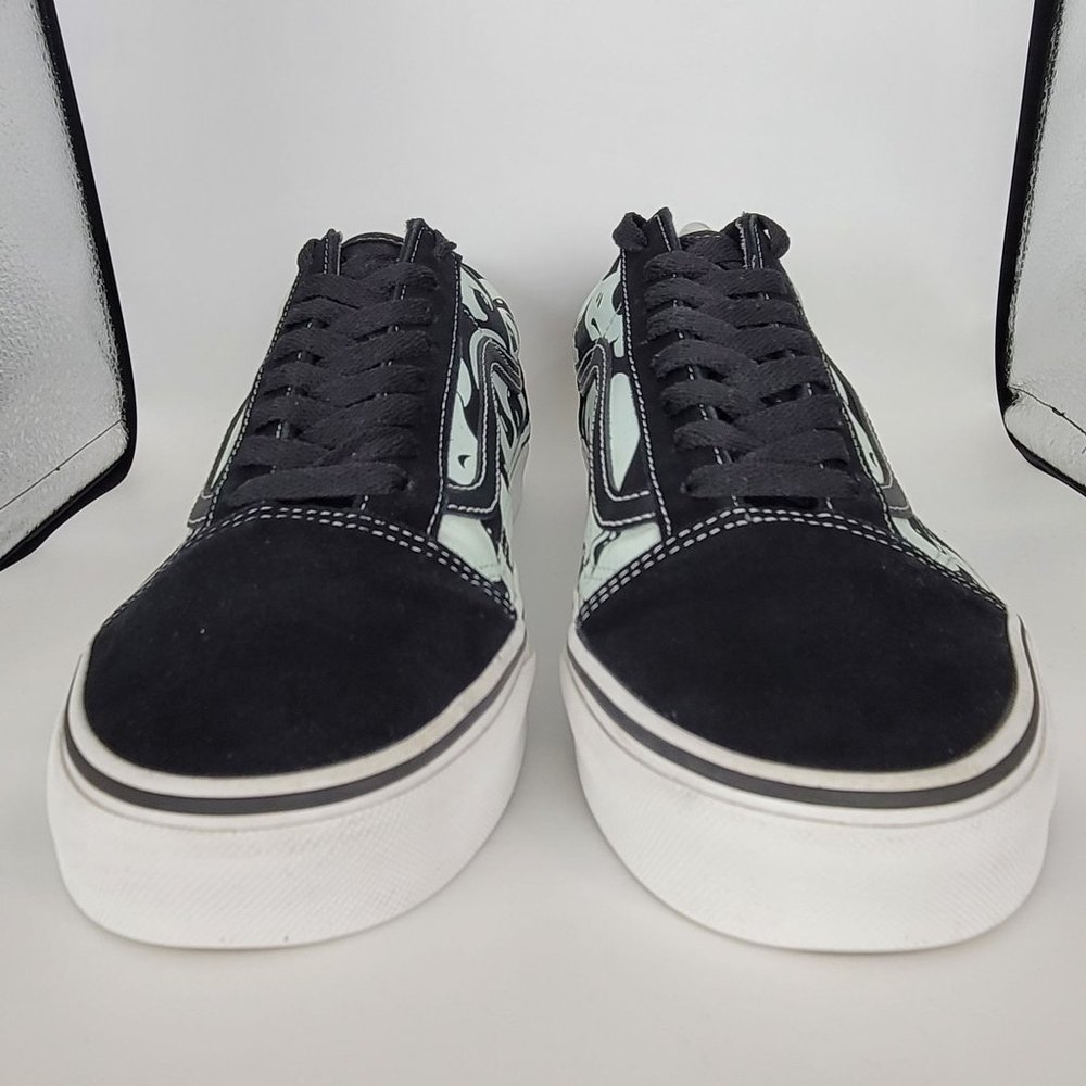 Vans SK8 Old Skool Classic Alien Ghosts Glow in the Dark Men's 508731 US Size 10 - Picture 3 of 8